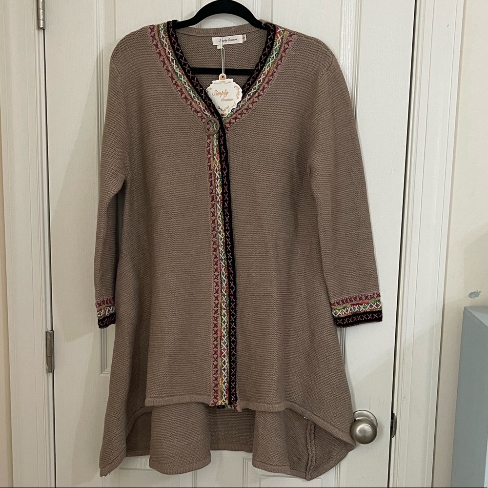 Simply Couture Hi-low Sweater